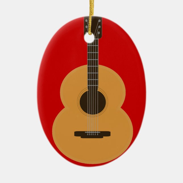 Ornamento de la guitarra (Frente)