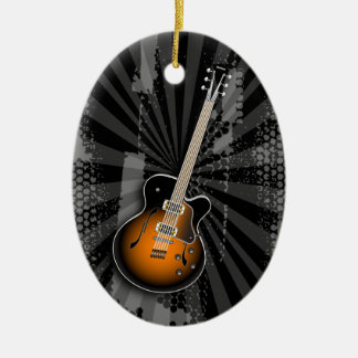 Ornamento de la guitarra del Grunge