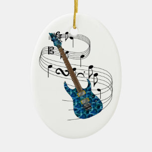 Ornamento de la guitarra eléctrica