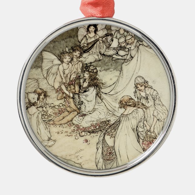 Ornamento de la hada del El sueño de una noche de (Frente)