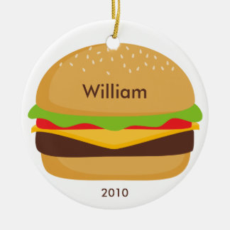 Ornamento de la hamburguesa