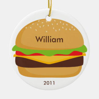 Ornamento de la hamburguesa