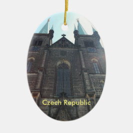 Ornamento de la iglesia de Praga de la República