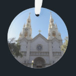 Ornamento de la Iglesia de San Pedro y Pablo<br><div class="desc">Iglesia de San Pedro y Pablo en San Francisco,  California</div>