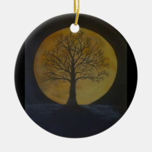 Ornamento de la luna de cosecha