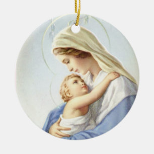 Ornamento de la madre y del niño