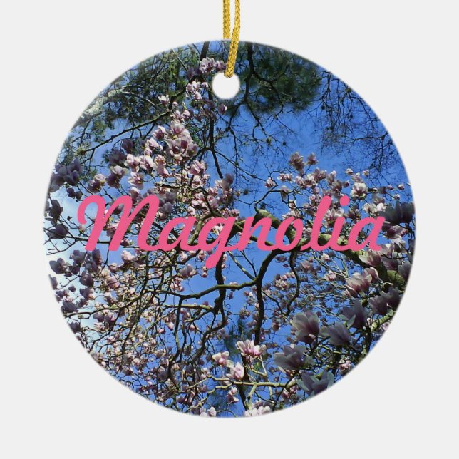 Ornamento de la magnolia (Frente)