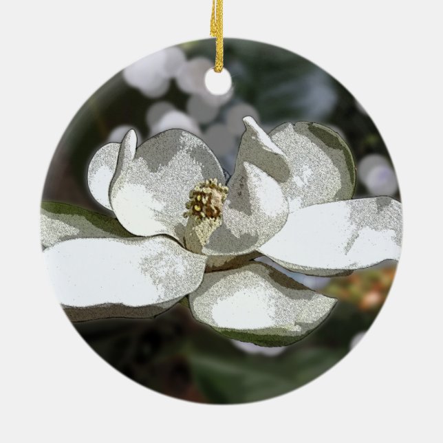 Ornamento de la magnolia 2760 (Atrás)