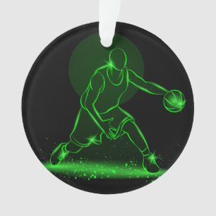 Ornamento de la medalla de baloncesto