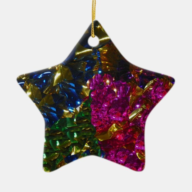 Ornamento de la mezcla multicolor (Frente)