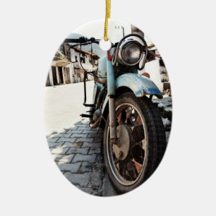 Ornamento de la motocicleta del vintage