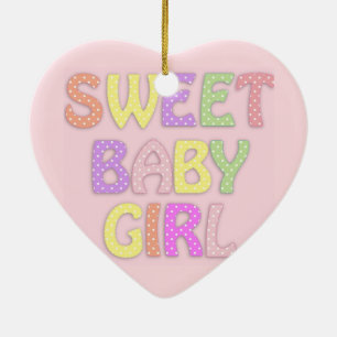 Ornamento de la niña bebé