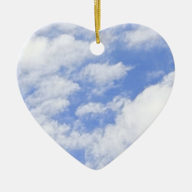 Ornamento de la nube del cielo (Frente)