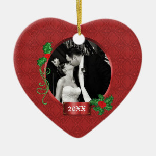Ornamento de la nueva Wed