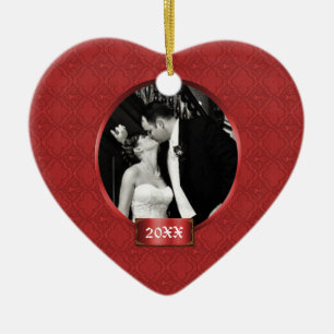 Ornamento de la nueva Wed