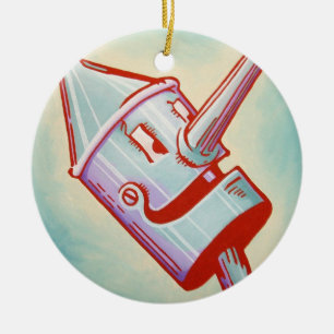 Ornamento de la onza - hombre de la lata