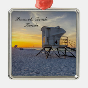 Ornamento de la Parada de Salvavidas de Playa Pens
