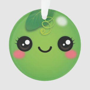 Ornamento de la paz de Kawaii