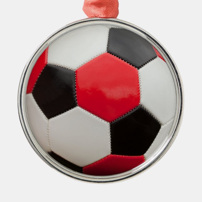 Ornamento de la pelota de fútbol (Frente)