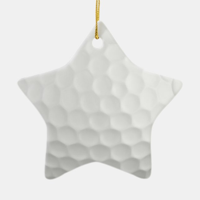Ornamento de la pelota de golf (Frente)