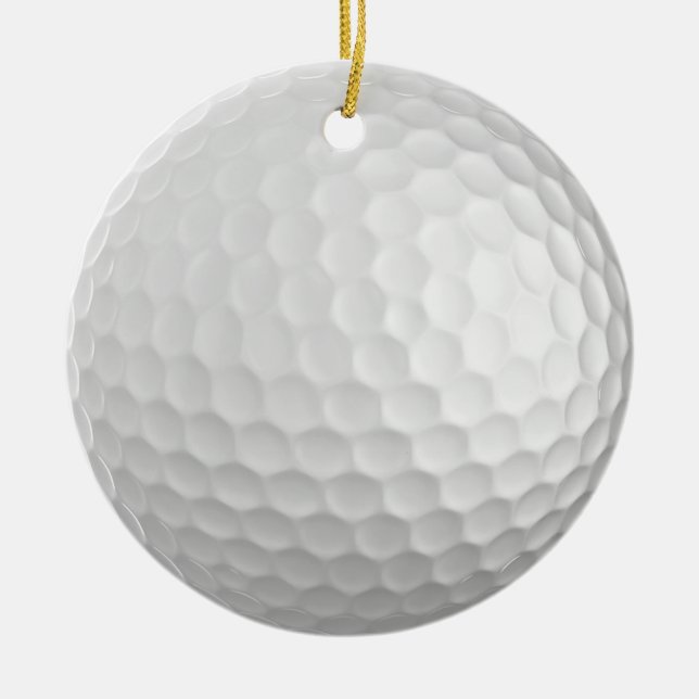 Ornamento de la pelota de golf (Frente)