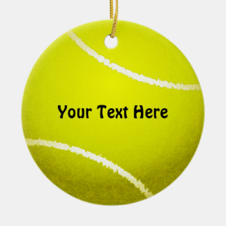 Ornamento de la pelota de tenis