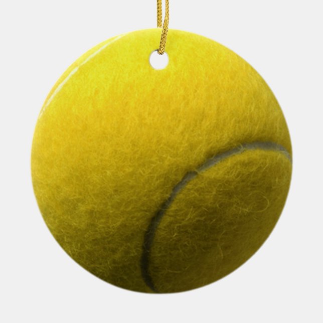 Ornamento de la pelota de tenis (Frente)