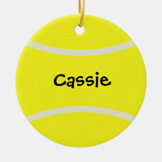 Ornamento de la pelota de tenis