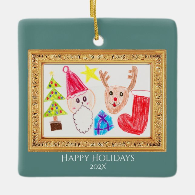 Ornamento de la pequeña obra maestra (Anverso)