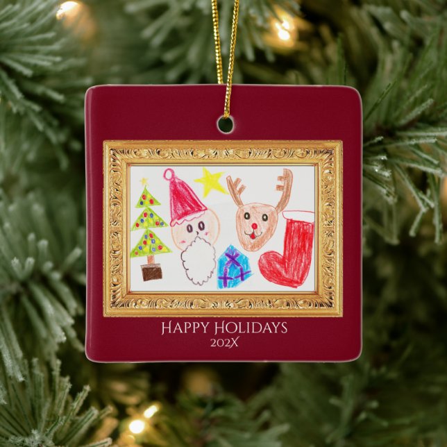 Ornamento de la pequeña obra maestra (Árbol)