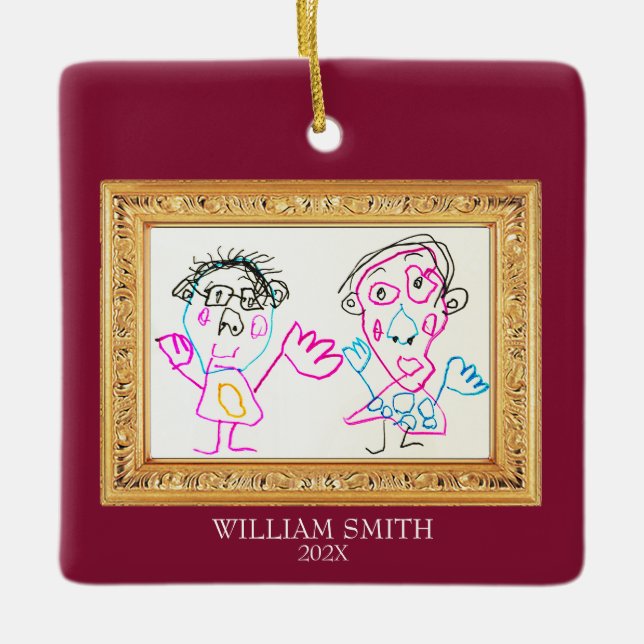 Ornamento de la pequeña obra maestra (Anverso)