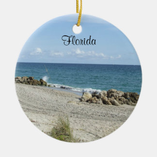 Ornamento de la playa de la Florida