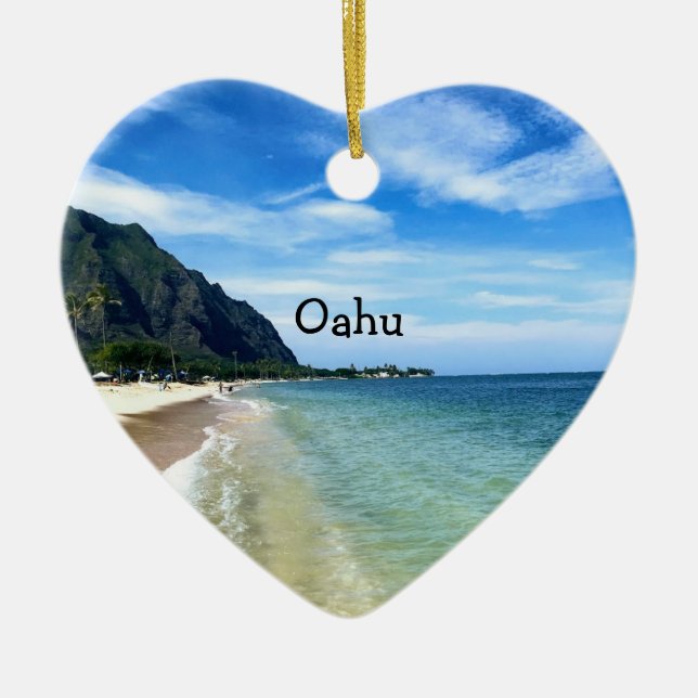 Ornamento de la playa de Windward Oahu (Frente)