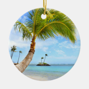 Ornamento de la playa Palm Tree