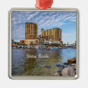 Ornamento de la plaza Boardwalk del Destin Harbour