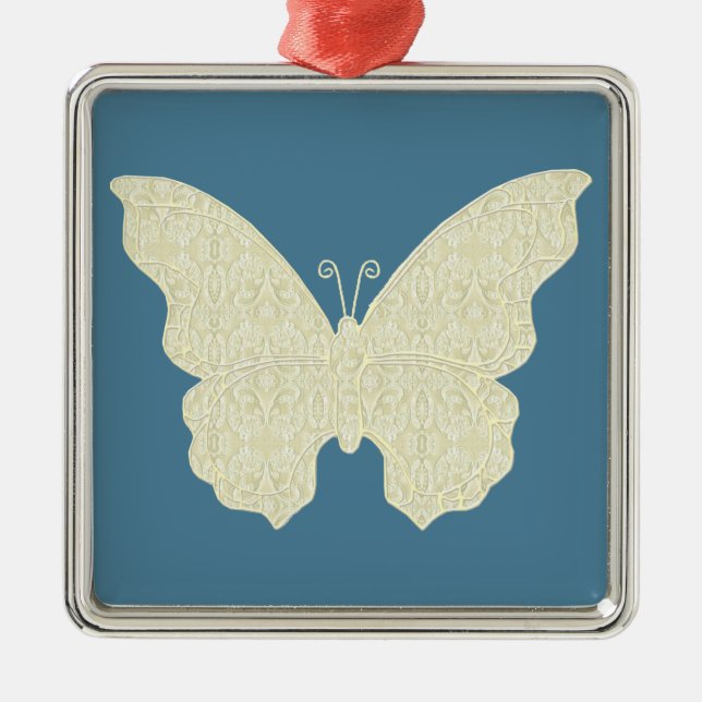 Ornamento de la Plaza de la Mariposa de Lace (Frente)