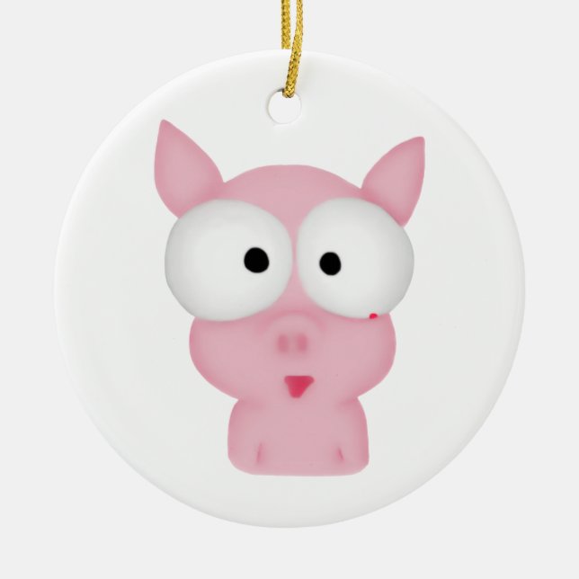 Ornamento de la pocilga de cerdo (Frente)