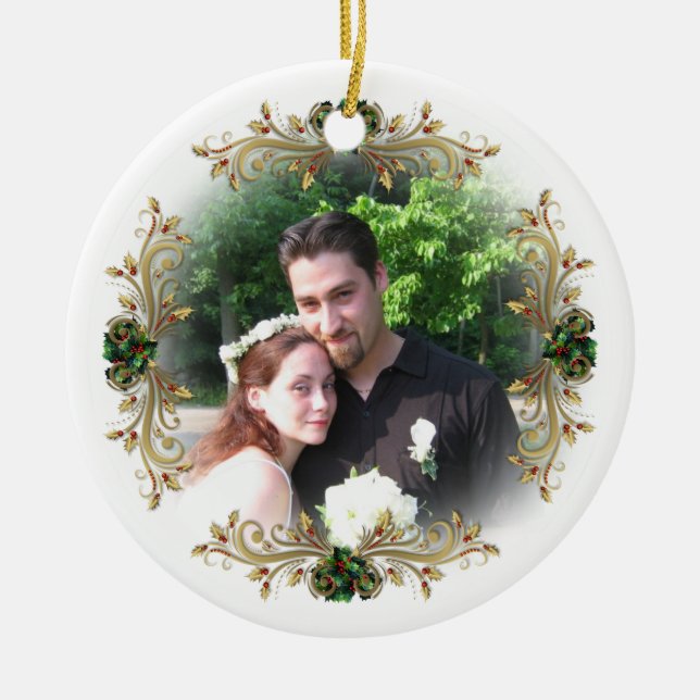 Ornamento de la primera Navidad juntos (Frente)