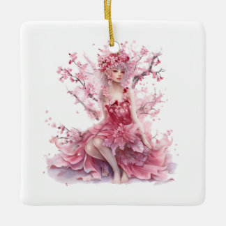 Ornamento de la Princesa Princesa de Cerezo Blosso