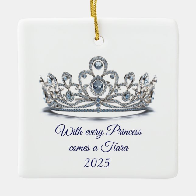 Ornamento de la Princesa Tiara (Anverso)