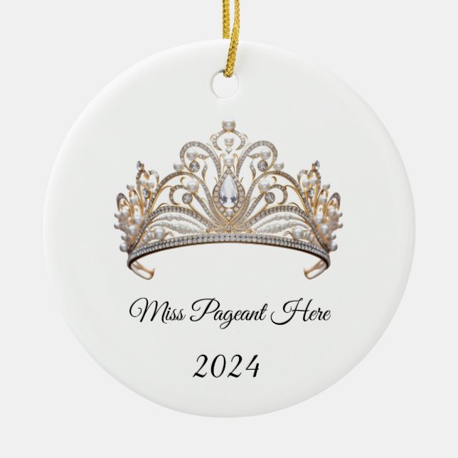 Ornamento de la Princesa Tiara (Frente)