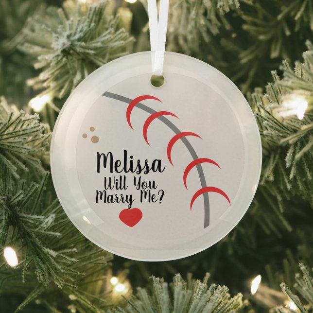 Ornamento de la propuesta: ¿Te Casarás Con El Depo (in situ)