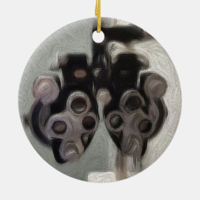 Ornamento de la prueba de los oculistas (Atrás)