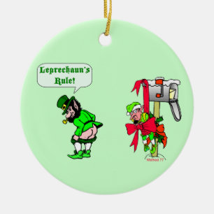 Ornamento de la regla de los Leprechauns