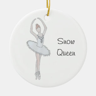 Ornamento de la Reina de la Nieve del Nutcracker K