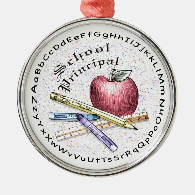 Ornamento de la ronda principal de la escuela (Frente)