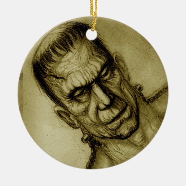 ORNAMENTO DE LA SEPIA DE FRANKENSTEIN (Frente)