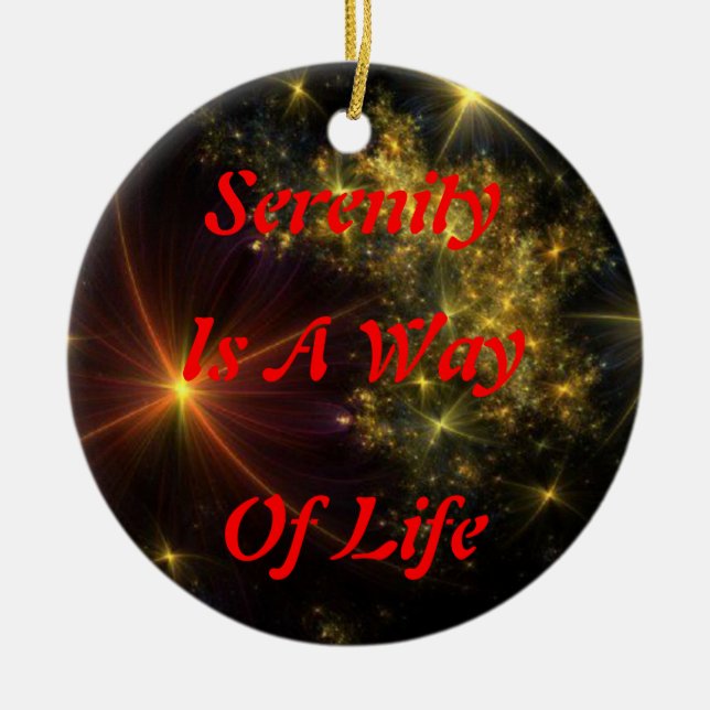 Ornamento de la serenidad (Frente)