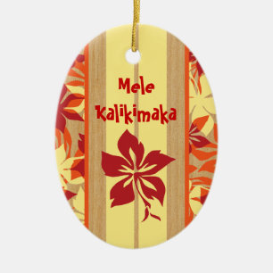 Ornamento de la tabla hawaiana de Velzyland