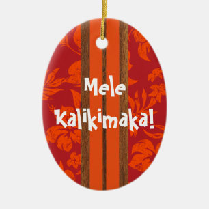 Ornamento de la tabla hawaiana del vintage de la